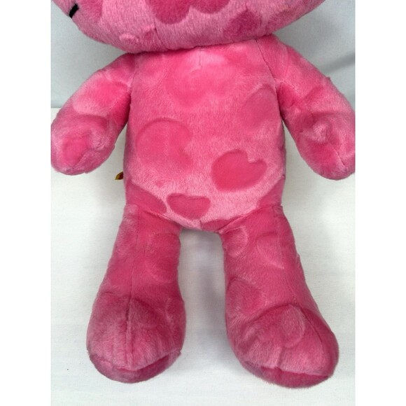 Hello Kitty Build-A-Bear Valentine's Day Pink Hearts Plush 2013 - No Bow - Picture 4 of 11